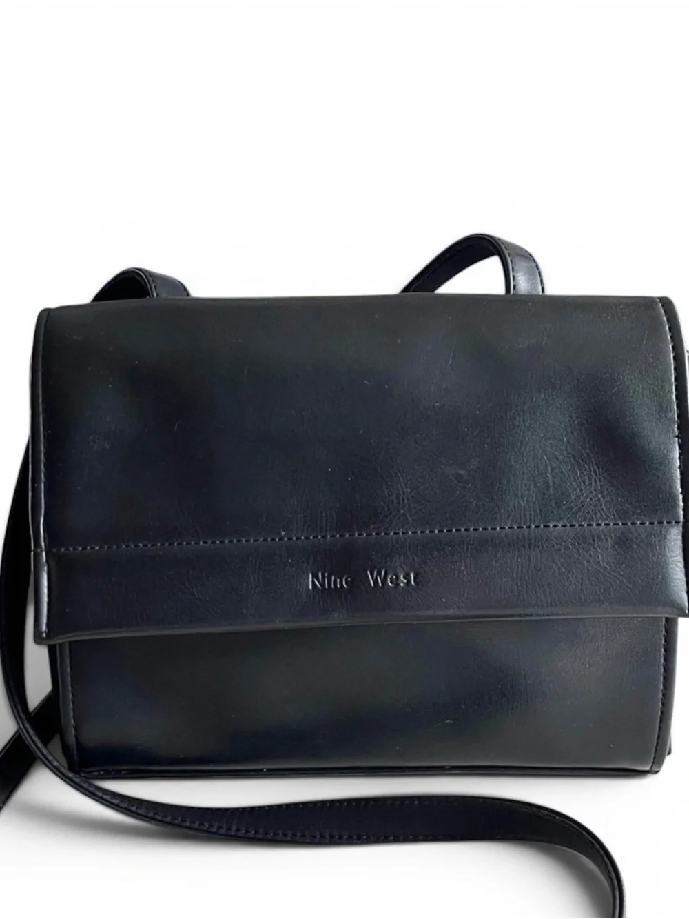 Nine West Black Messenger Crossbody